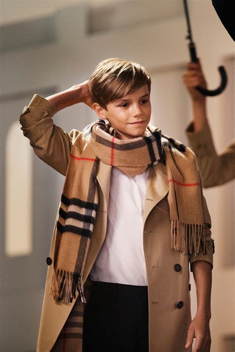 romeo beckham burberry christmas campaign|Romeo Beckham for Burberry: The Christmas Campaign.